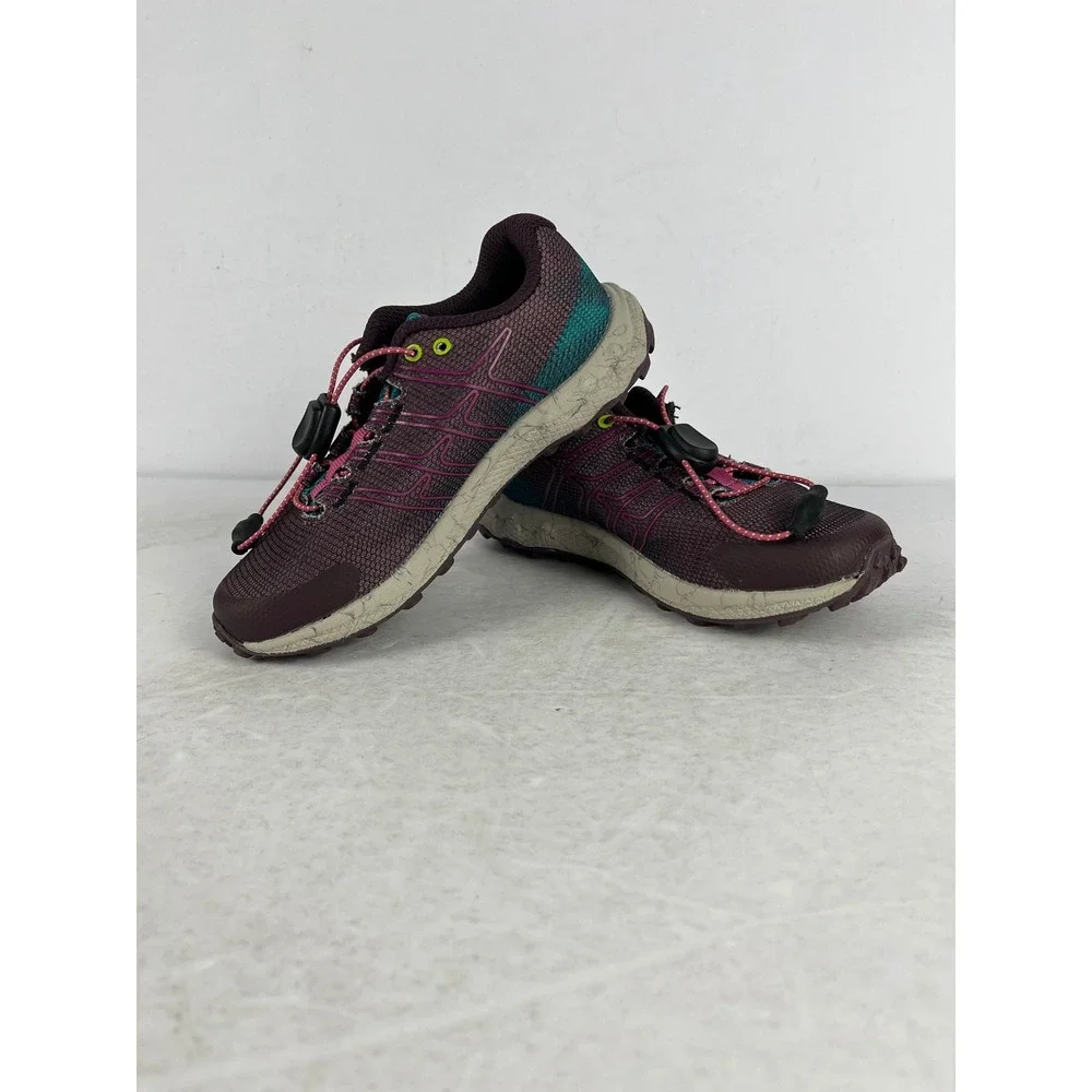 Merrell Moab Flight Trail Running Shoes Youth 11M Purple‎ Toggle Lace